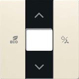 Busch-Jaeger Zentralscheibe elf/ws, Abdeckung weiß, Retail