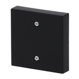 Busch-Jaeger Zentralscheibe für Zugschalter mit Schraubbefestigung, Abdeckung schwarz, Retail