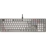 CHERRY KC 500 MX LP, Tastatur grau, DE-Layout, Cherry MX Low Profile 2.0 Ivory