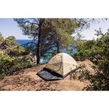 Coleman Darwin 3 Plus Summer, Zelt beige/dunkelrot