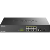 D-Link DGS-1010MP, Switch schwarz