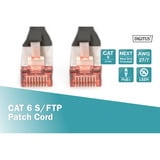 Digitus Patchkabel CAT 6 S/FTP 5m schwarz, 5 Meter