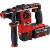 EINHELL Power X-Change Akku-Bohrhammer HEROCCO Kit +5, 18Volt rot/schwarz, Li-Ion Akku 3,0 Ah
