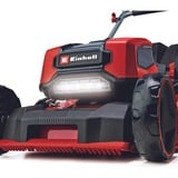 EINHELL Professional Akku-Rasenmäher GP-CM 36/52 S Li BL, 36Volt (2x18Volt) rot/schwarz, 4x Li-Ionen Akku 5,2Ah, mit Hinterradantrieb Vario Speed
