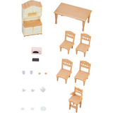 EPOCH Sylvanian Families - Landhaus Esszimmer, Konstruktionsspielzeug 