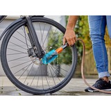 GARDENA Cleansystem Fahrrad Bürsten-Set, Waschbürste grau/türkis, inkl. 10 Seifenstäbchen