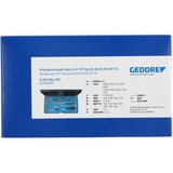 GEDORE Steckschlüssel-Satz 1/4", 37-teilig, Werkzeug-Set mit Hebel-Umschaltknarre