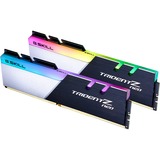 G.Skill DIMM 16 GB DDR4-3200 (2x 8 GB) Dual-Kit, Arbeitsspeicher schwarz/weiß, F4-3200C14D-16GTZN, Trident Z Neo, INTEL XMP