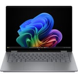 HP OmniBook X Flip 14-fk0078ng, Notebook silber, AMD Ryzen AI 7 350, AMD Radeon 860M, 32 GB LPDDR5X, 1 TB (1 TB SSD), Windows 11 Home