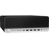 HP ProDesk 600 G4 SFF Generalüberholt, PC-System schwarz, Windows 11 Pro