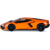 Jamara Lamborghini Revuelto Diecast, Modellfahrzeug orange, Maßstab 1:32, inkl. Knopfzellen, Rückzugmotor