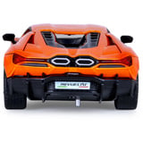 Jamara Lamborghini Revuelto Diecast, Modellfahrzeug orange, Maßstab 1:32, inkl. Knopfzellen, Rückzugmotor