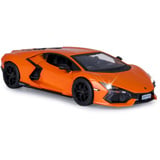 Jamara Lamborghini Revuelto Diecast, Modellfahrzeug orange, Maßstab 1:32, inkl. Knopfzellen, Rückzugmotor