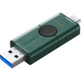 Kingston DataTraveler Duo 128GB, USB-Stick grün/schwarz, USB-A, USB-C