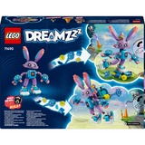 LEGO 71490 DREAMZzz Izzie und Bunchurro der Gaming-Hase, Konstruktionsspielzeug 