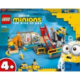 LEGO 75546 Minions in Grus Labor, Konstruktionsspielzeug Spielzeug für Kinder ab 4 Jahren mit Figuren Otto und Kevin