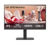 LG 27BA65QB-B, LED-Monitor 68.4 cm (27 Zoll), schwarz, QHD, IPS, USB-Hub, Daisy-Chain, USB-C, 100Hz Panel