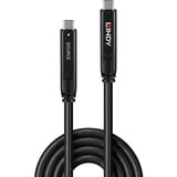 Lindy USB 3.2 Gen 1 & DP 1.4 Typ C Hybridkabel schwarz, 8m