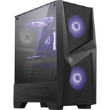 MSI MAG FORGE 100M, Tower-Gehäuse schwarz, Tempered Glass