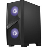MSI MAG FORGE 100M, Tower-Gehäuse schwarz, Tempered Glass