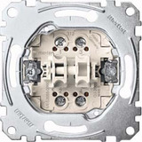 Merten Doppeltaster Einsatz 2 Schalter 1-polig 10 Ampere 250 Volt Wechselstrom MEG3055-0000 Retail