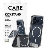 PanzerGlass CARE Kickstand Case, Handyhülle transparent, iPhone 17 Pro, MagSafe