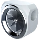 RAIJINTEK RJK - FLOW METER WHITE, Durchflussanzeiger weiß