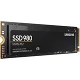 SAMSUNG SSD 980 1 TB PCIe 3.0 x4, NVMe 1.4, M.2 2280, intern