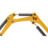 SIKU 3560 SUPER Wacker Neuson EW65 Mobilbagger, Modellfahrzeug gelb/grau