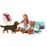 Schleich Horse Club Übernachtung mit Hannah, Spielgebäude 