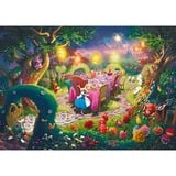 Schmidt Spiele Thomas Kinkade Studios: Disney Dreams Collection - Alice in Wonderland, Mad Hatter’s Tea Party, Puzzle 6000 Teile