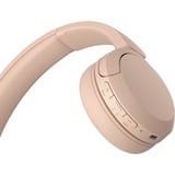 Sony WH-CH520, Kopfhörer beige, Bluetooth, USB-C