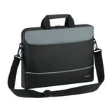 Targus Intellect Topload Case, Notebooktasche schwarz/silber, 15,6"