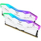 Team Group DIMM 32 GB DDR5-7800 (2x 16 GB) Dual-Kit, Arbeitsspeicher weiß, FF4D532G7800HC38DDC01, Delta RGB, INTEL XMP