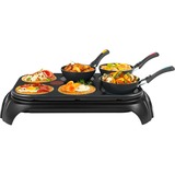 Tefal Wokparty Duo Tischgrill, Elektrogrill schwarz, 1.000 Watt