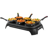 Tefal Wokparty Duo Tischgrill, Elektrogrill schwarz, 1.000 Watt