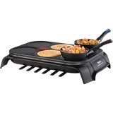 Tefal Wokparty Duo Tischgrill, Elektrogrill schwarz, 1.000 Watt