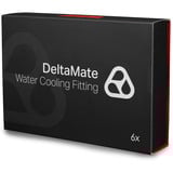 Thermal Grizzly DeltaMate Rotary – 90°, Verbindung schwarz, 6er Pack