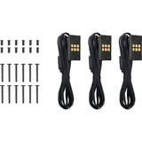 Thermaltake TOUGHFAN EX 120 ARGB Sync, Gehäuselüfter schwarz, 3er Pack, 120 mm