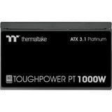 Thermaltake Toughpower PT 1000W, PC-Netzteil 1x 12 Pin High Power GPU, 4x PCIe, Kabelmanagement, 1000 Watt