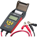 VIGOR Batterie-Tester V7548, für 12V / 24V, Messgerät grau, für Auto- und Motorrad-Batterien