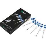Wera 350/355/335/367  Special Edition "Delfter Blau" Schraubendreher-Set, 6-teilig weiß/blau