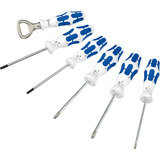 Wera 350/355/335/367  Special Edition "Delfter Blau" Schraubendreher-Set, 6-teilig weiß/blau
