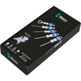 Wera 350/355/335/367  Special Edition "Delfter Blau" Schraubendreher-Set, 6-teilig weiß/blau