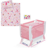ZAPF Creation BABY born Beistellbett Einhorn, Puppenzubehör 