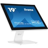 iiyama ProLite T1932MSC-W1SAG, LED-Monitor 48 cm (19 Zoll), weiß (matt), SXGA, IPS, Touchscreen