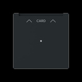 0 Zentralscheibe Cardschalter 1792 U-45M, Taster schwarz, Retail