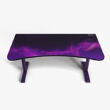 Arozzi Arena Gaming Desk, Gaming-Tisch lila, Large - Deep Purple - Galaxy