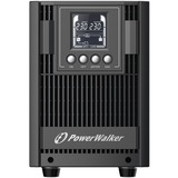 BlueWalker PowerWalker VFI 2000 AT, USV schwarz, 3x Schutzkontakt