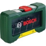 Bosch Heimwerken & Garten Wolfram-Carbide-Fräser-Set, 6-teilig 1/4" Schaft